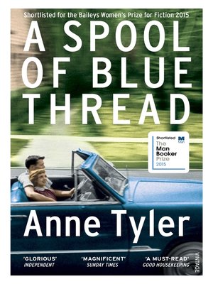 a spool of blue thread goodreads